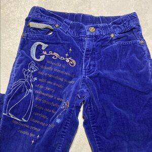 Vintage Y2K Disney Cinderella Velour Pants